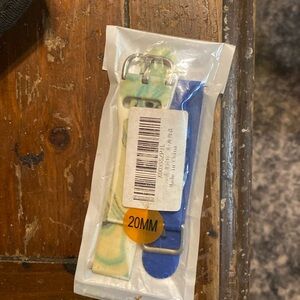 Changeable wristband for watches